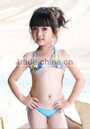 Shining summer design baby girl tankini swimwear