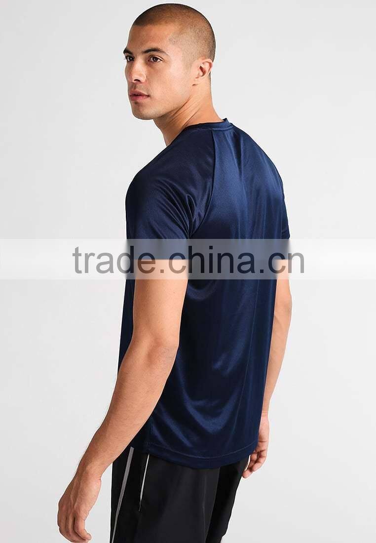 Fabric Material 100% Polyester Jersey Short Tee Sport Running Quick-Drying Reflective Elements Customize Brand Label Tag Sport W