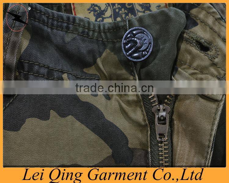 Winter camo mens waterproof track pant