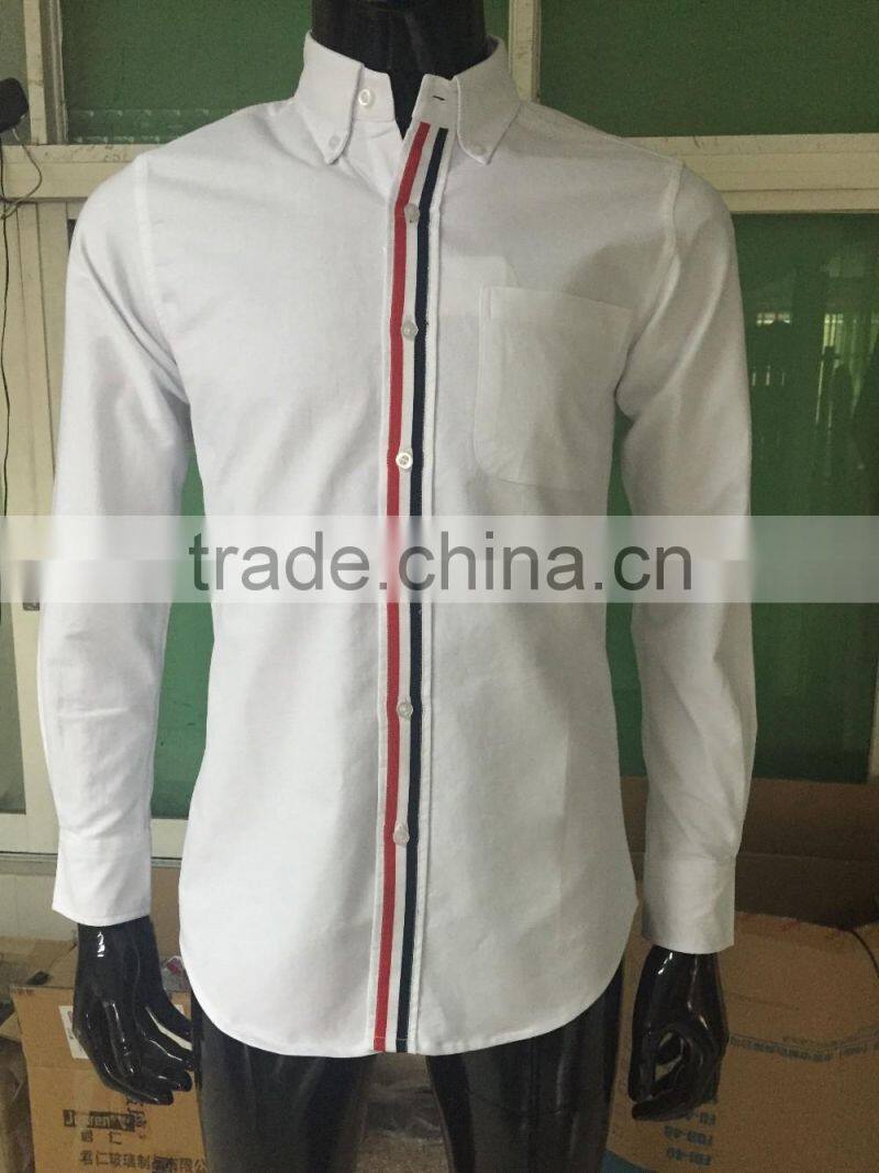 Mens high quality cotton shirts slim fit shirts casual shirts wholesale