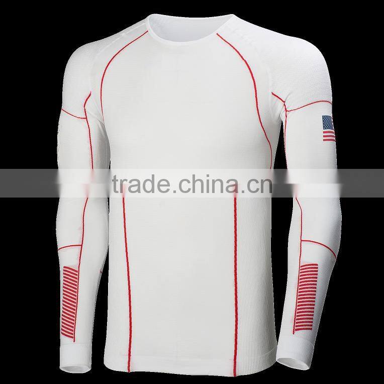 Short Sleeve Men Seamless Underwear Made by Thermocool