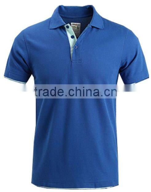 2016 New Brand Men's Summer Fashion Short Sleeve Polo Shirt 100% Cotton T Shirt