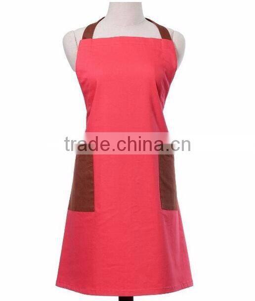 Customized high quality women apron fancy kitchen wholesale apron