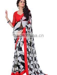 Attractive Party Wear Sarees SKU#17434