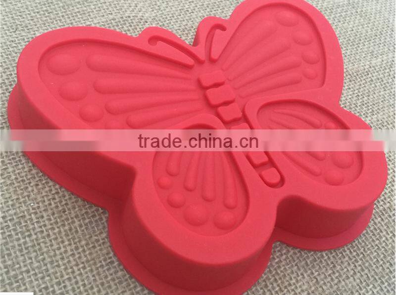 Wholesale safety Butterfly shape silicone chocolate mould,soap mold,diy cake mould
