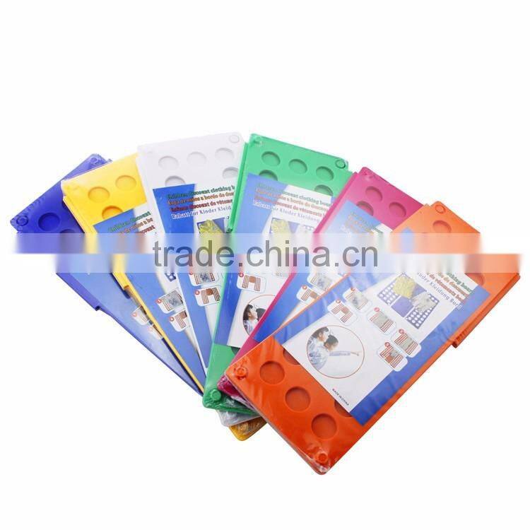 Clothes/T Shirt Folder Blue Plastic 5mm Thickness Shirt Folding Board Easy and Fast Laundry Folder