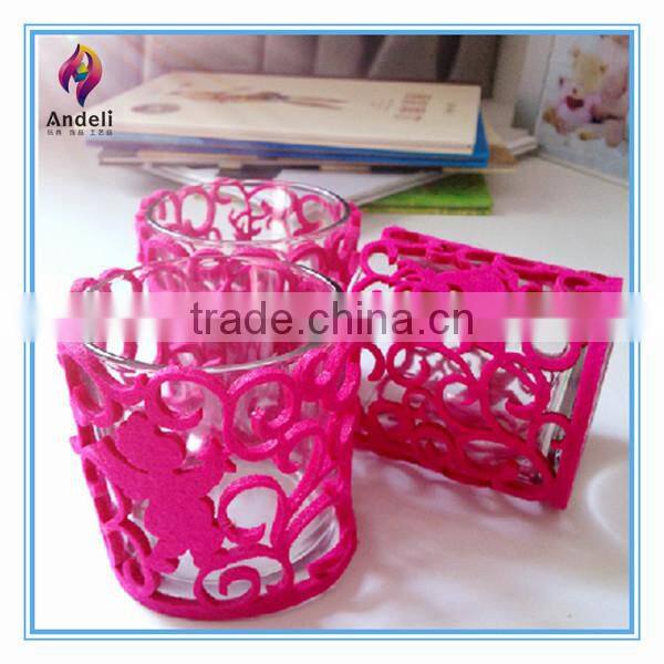 wholesale round christmas shape candlestick holder