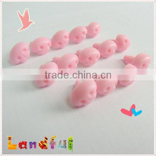 15mm Safety Plastic Dog Nose Pink for Stuffed Animal
