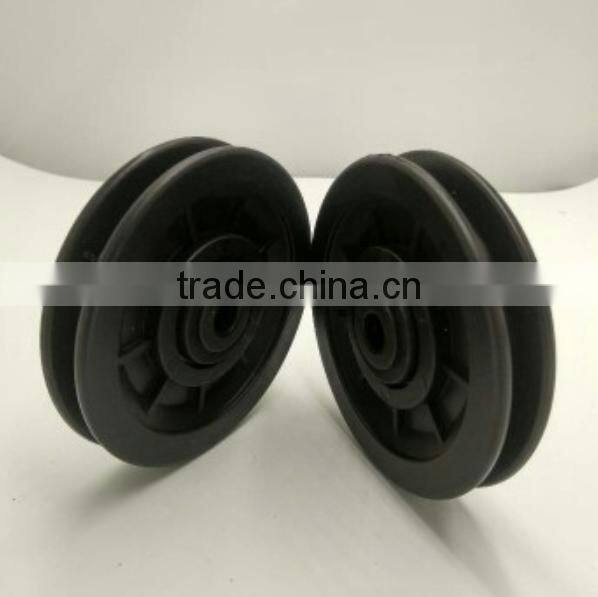 Fitness equipment plastic pulley 90mm 95mm 100mm for Sports simulator