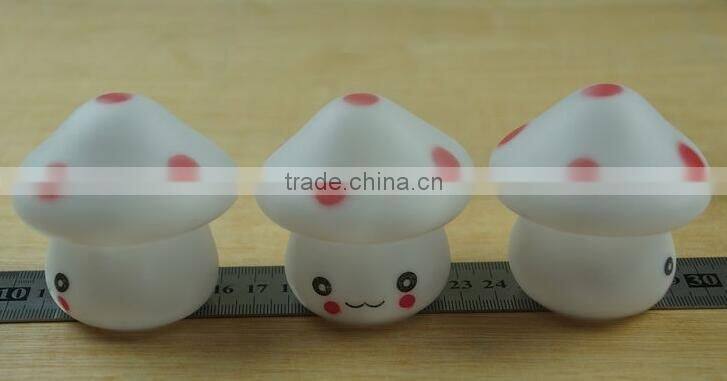Lovely baby sleeping safe night lamp LED small colorful mushroom light lamps for kids