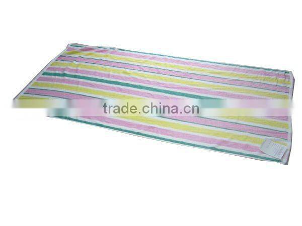 Soft Water Absorption Plain Dyed Knitted Microfiber Towel