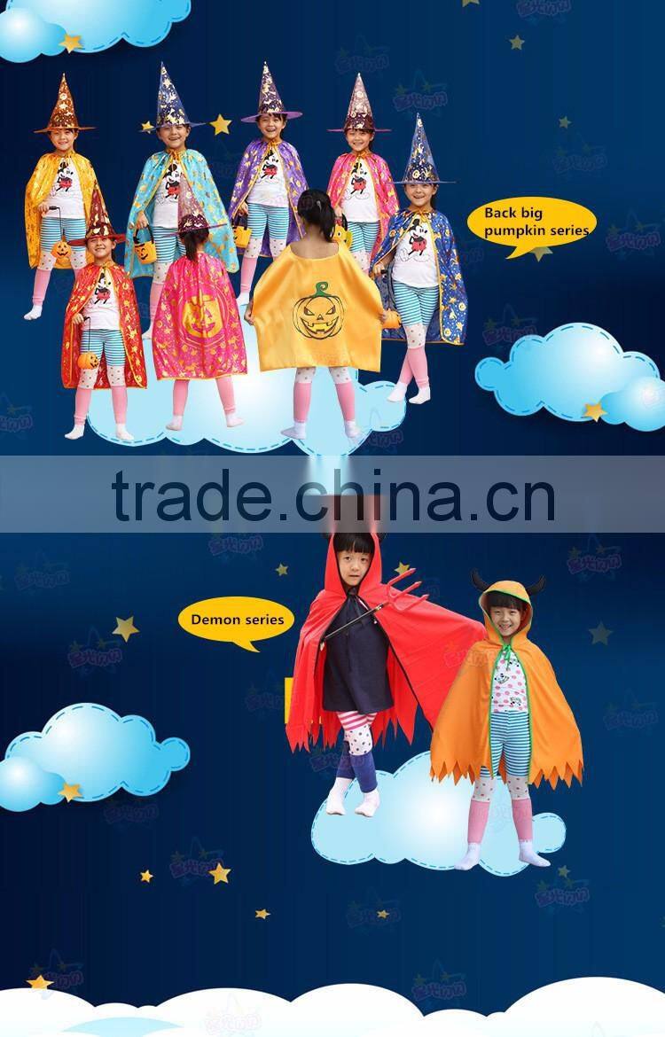 Cheap Cost Carnival Party Kids Fancy Dress Halloween cape cloak for Girls