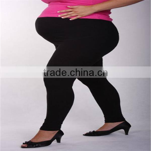 streach plain pregnent ladies leggings basic style