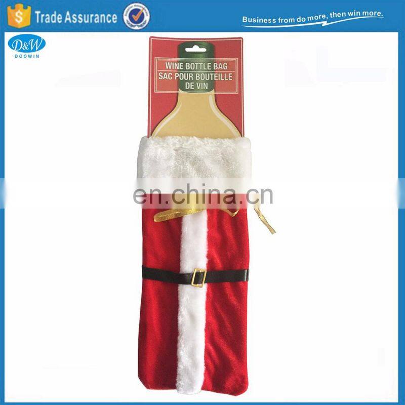 Christmas Decoration Santa Wine Bottle Cover Bag