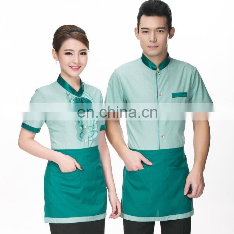 The Best Quality Waiter And Waitress Uniform Design, Restaurant Uniform Trade Assurance Supplier