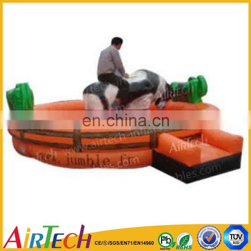 top quality big discount PVC Tarpaulin inflatable bull ride