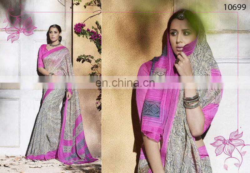 Indian Designer Kanjivaram Silk Saree | Shari | Sari for Party Wear
