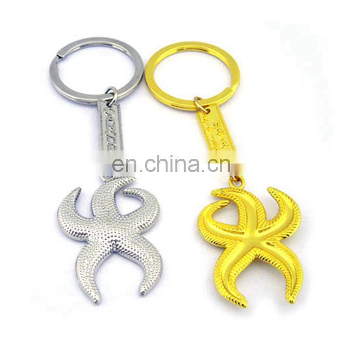 Decorate Travel Souvenir Different Countries Promotional Metal Key Holder Alloy Keychain