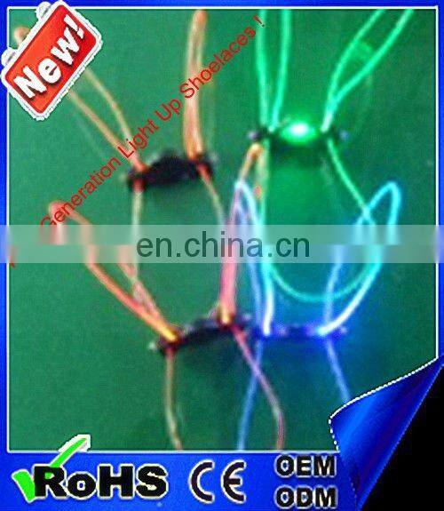 Light Up red Shoe Laces For Christmas