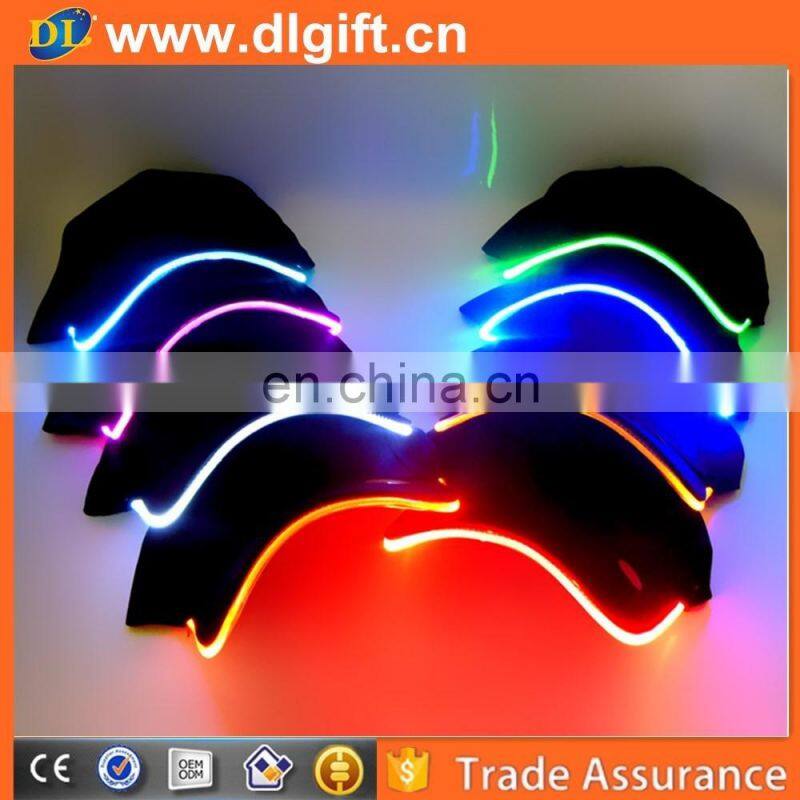 Wholesale Colorful Flashing Leds Hats,Led Snapback Cap,Led Blinking Cap