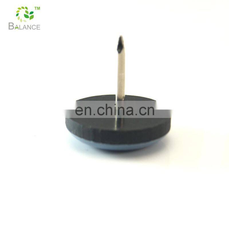 nail on furniture slider  moving glides pads