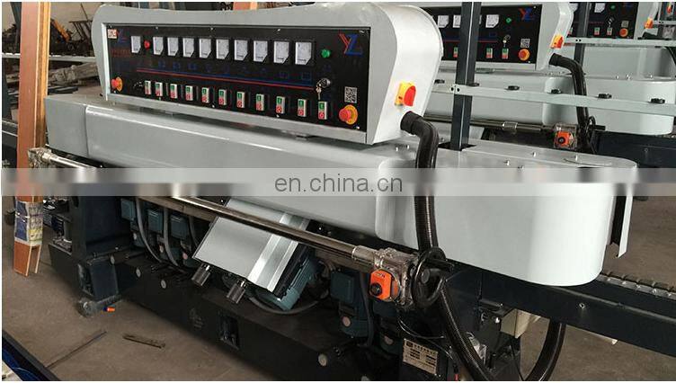 High efficiency glass straight line edging machine