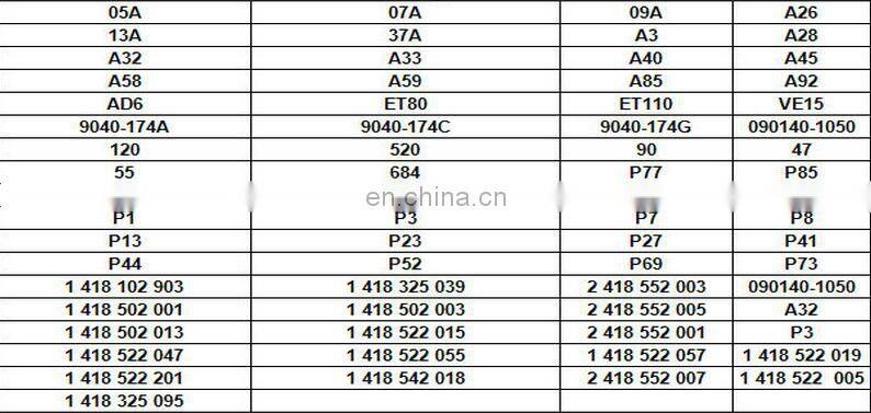 High quality diesel fuel pump delivery valve 2 418 559 054