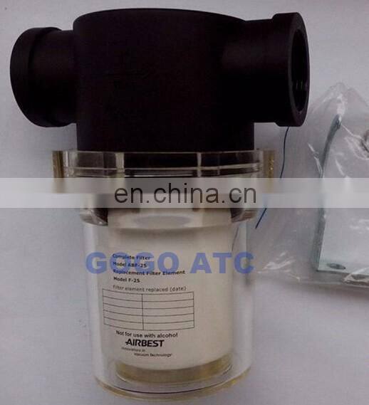 GOGO ATC High quality vacuum filter ABF-10 AIRBEST type Flow nominal 150l/m replaceable filter element