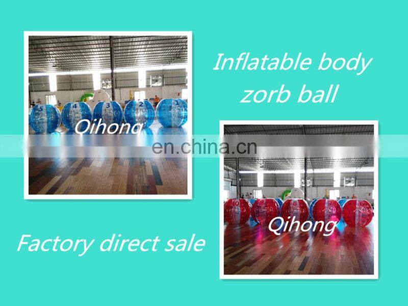 Guangzhou Qihong inflatable body zorb ball, used zorb ball, buy zorb ball