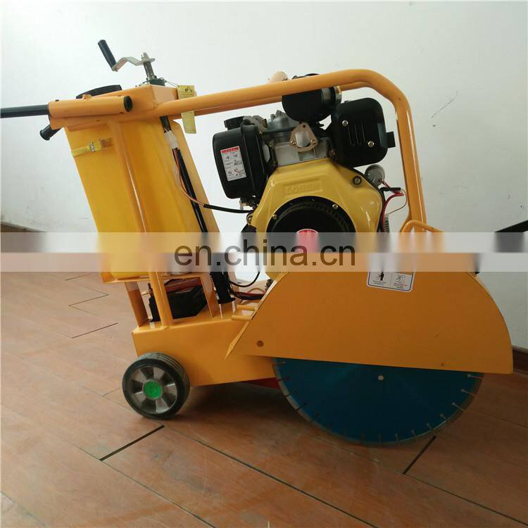 Gasoline/diesel  concrete cut saw machine for cutting concrete floor