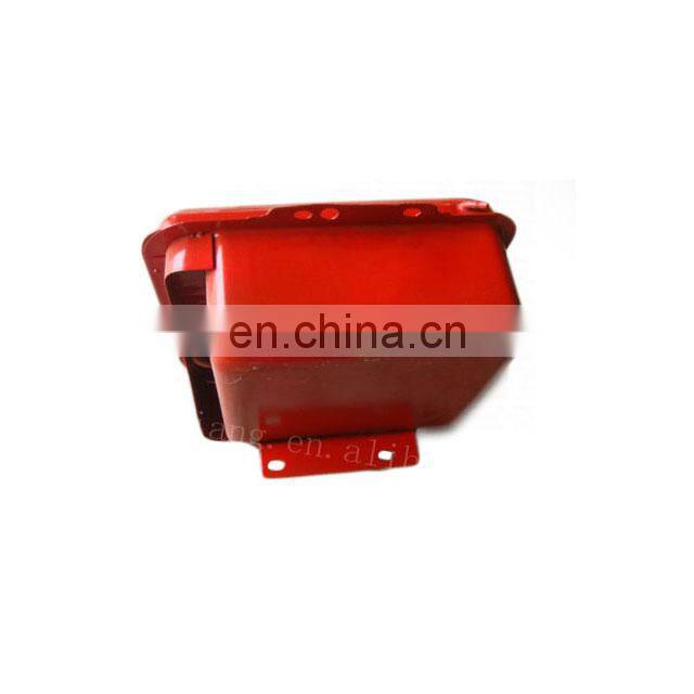 Plastic fuel tank for agricultural tractor