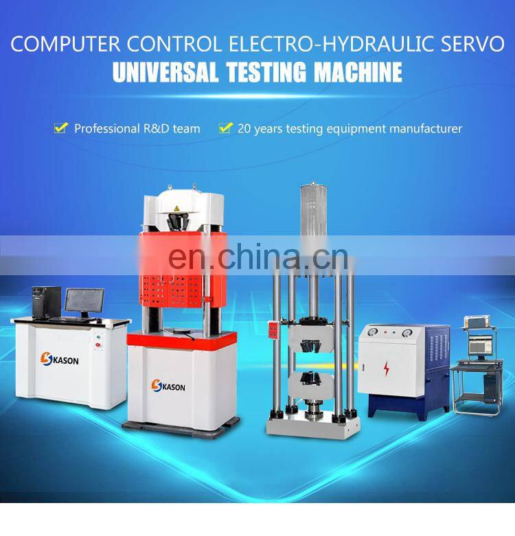 WE-300E Digital Display Hydraulic Power Universal Testing Machine from China