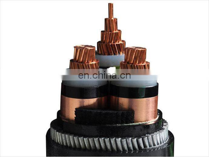 Gold Supplier 110KV High Voltage Cu/XLPE/STA/PVC Power Cable for Palestine