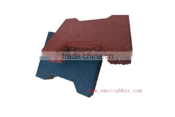 anti-slip driveway rubber floor tiles