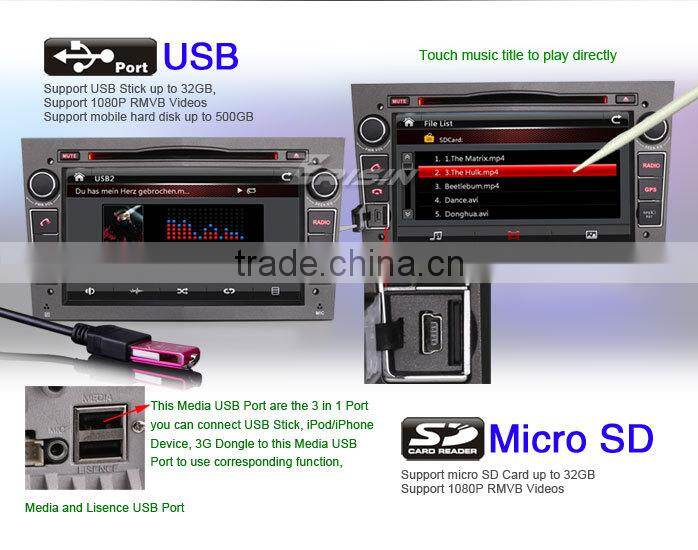 ES7060P 7" Car DVD GPS 3G OPEL VAUXHALL HOLDEN ANTARA VECTRA