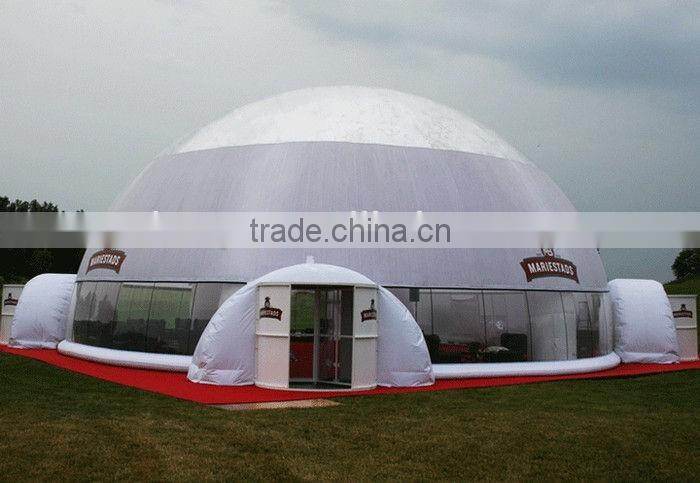 inflatable large fabric tent for wedding / inflatable white large wedding tent / inflatable tents for wedding party