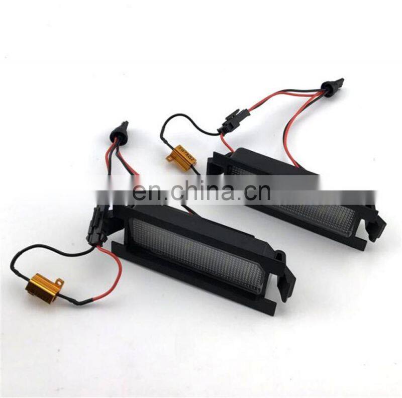 Carest 2pcs White Canbus 18SMD Led Number License Plate Light Lamp for Hyundai I30 (GD)2013 2014 2015 Auto Car-styling