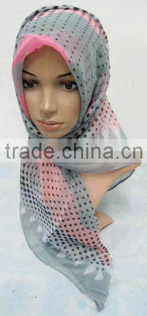 S901 clearance sale Dubai voile 1m*1m muslim scarf square scarf