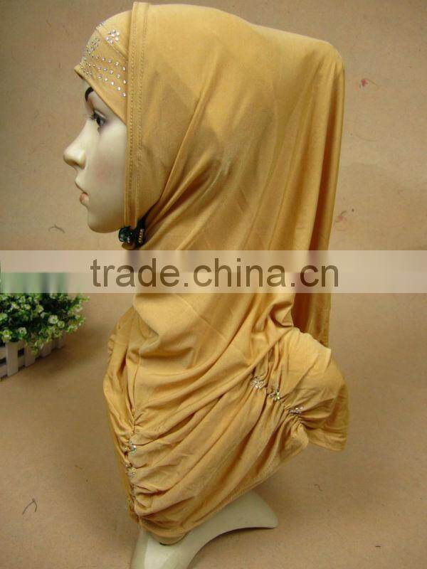 A516 fashion 2pcs set islamic scarf muslim hijab