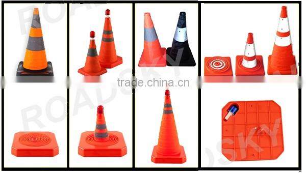 Perfect Quality Yellow Plastic Cone Signs
