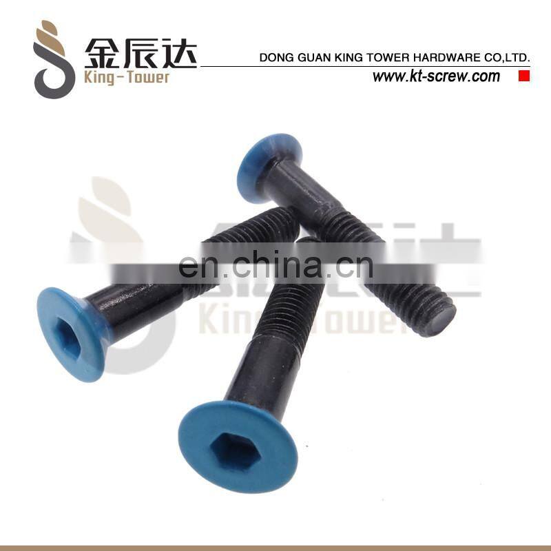 Countersunk Flat Head 2 Hole Drive Machine Screw Stainless steel