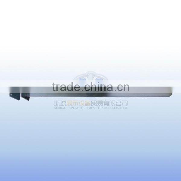 Cheap store fixtures chrome metal jewelry display hooks for rectangular tube