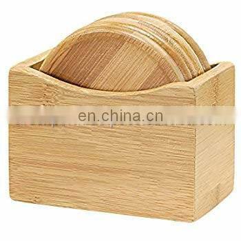 marble & wooden coaster