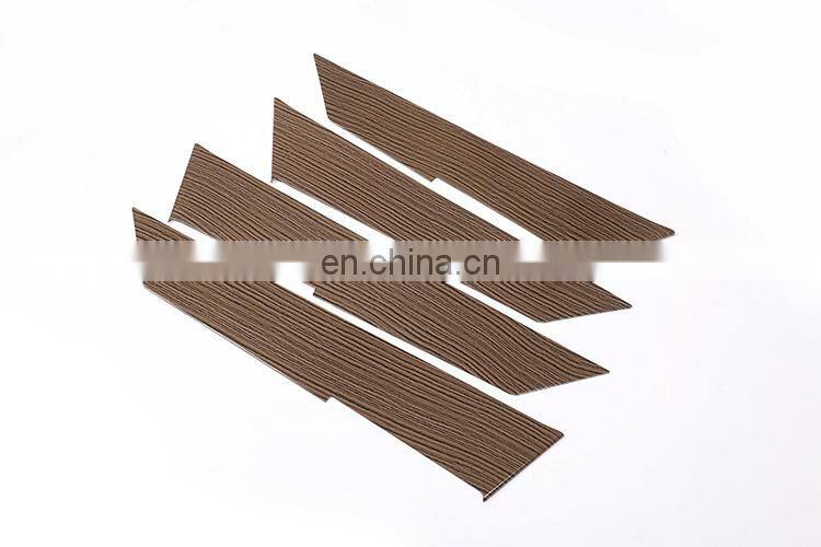 Sands Wood Grain Style Car Interior Door Decoration Panel Cover Trim For Land Rover Range Rover Velar 2017 2018 Car Accessories