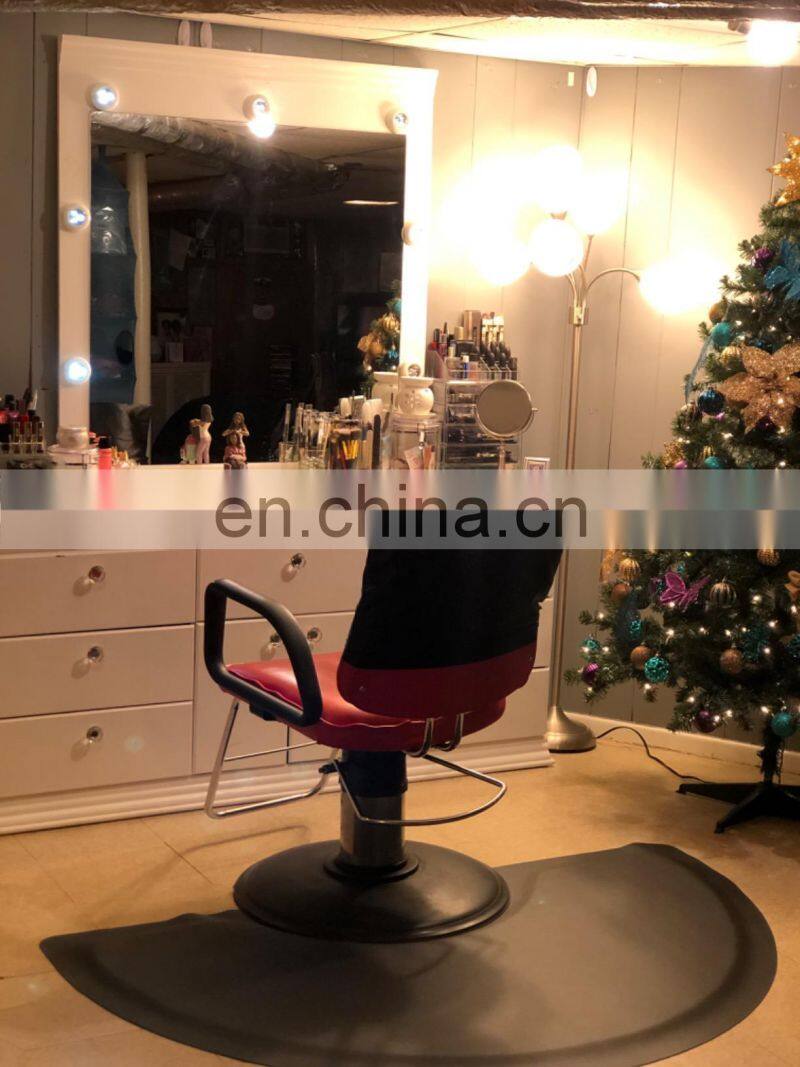 Hairdressing barber and beauty salon mat,barber salon chair anti fatigue floor mat