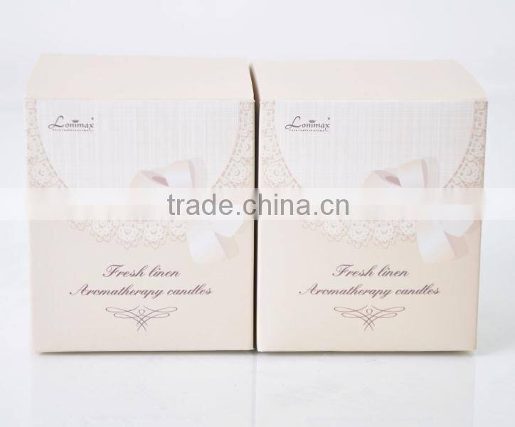 130G Scented Candle glass candle Jar ,Home fragrance air fresher, gift set SA-1858