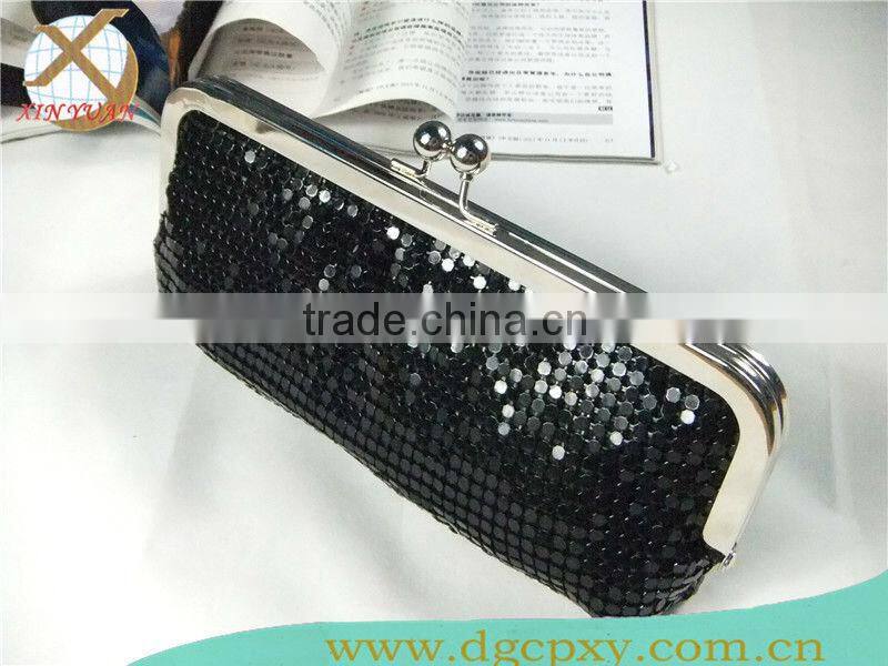 fashion PU party bag handbag in black for ladies women