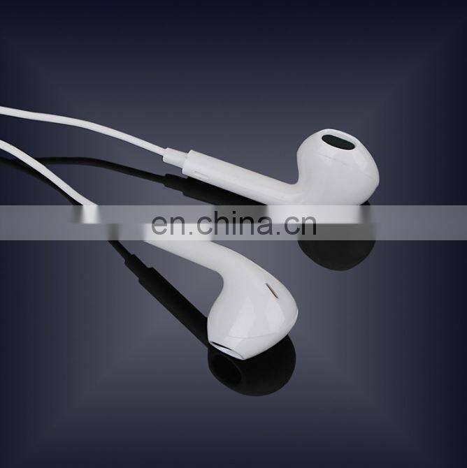 High Sound Wired earphone Earphones 3.5mm Jack Headphones Volume Control With Mic for AUX