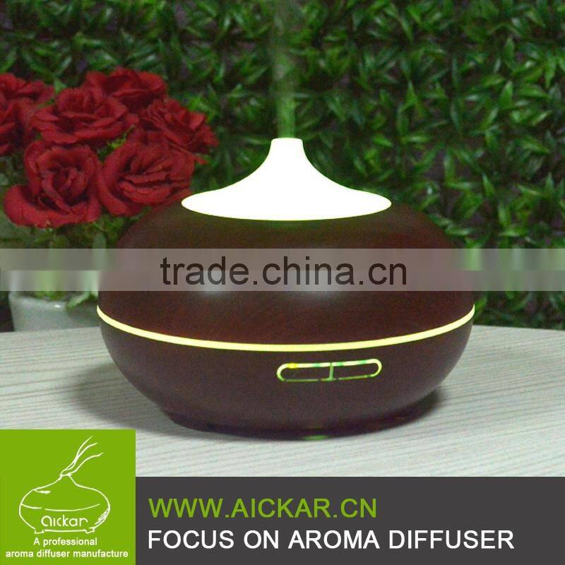 Wooden Cool Mist Aromatherapy Oil Diffuser Aroma Diffuser For Living Room Hotel