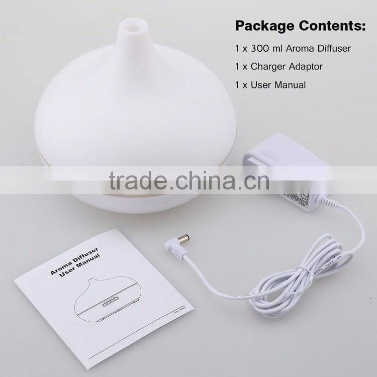 Low Price 300ml Spa and Hotel New Ultrasonic Humidfier Air Purifier with Aroma Frangrance